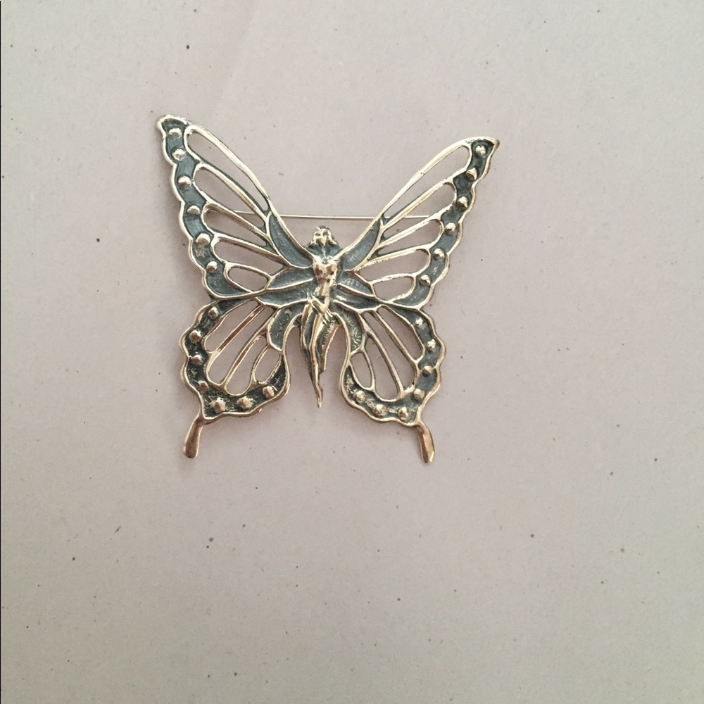Butterfly brooch